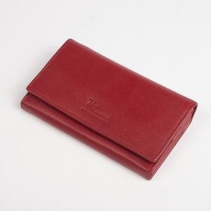 Today's Leather Ferrari Red Ladies Purse