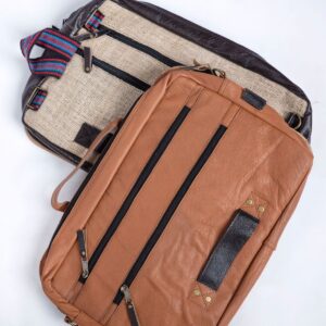 ToTe HandMade Eco-friendly Laptable cum Convertible Backpack